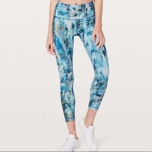 Lululemon Wunder unders in sun dazed blue